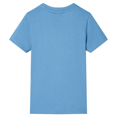 Vidaxl Child's Shirt 116 Central Blue