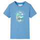 Vidaxl Child's Shirt 140 Central Blue
