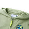 Vidaxl gilet pour enfants avec capuche et fermeture à glissière 92 Light Polissing -colored