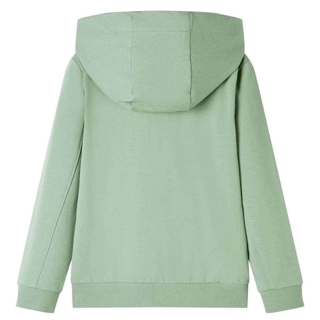 Vidaxl gilet pour enfants avec capuche et fermeture à glissière 104 Light Polissing