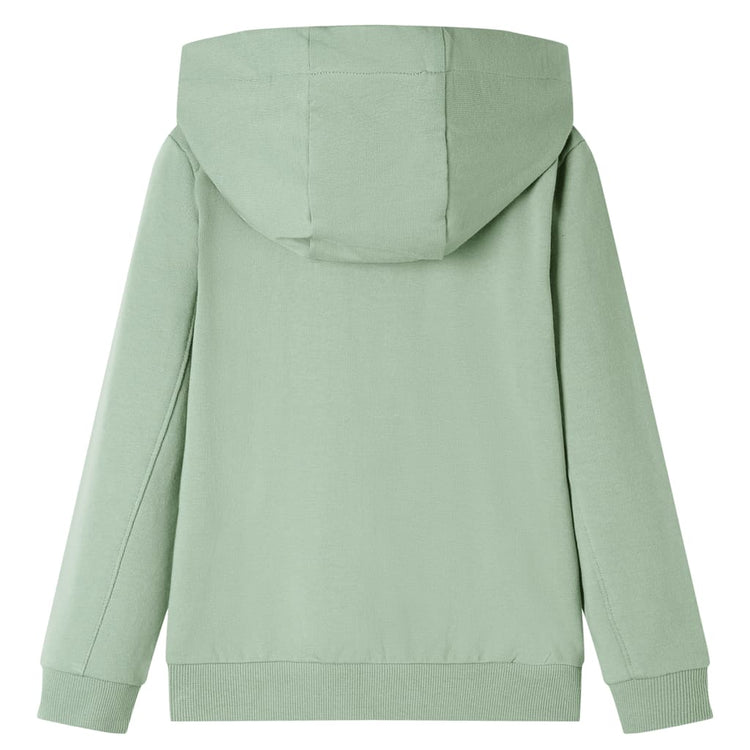 Vidaxl gilet pour enfants avec capuche et fermeture à glissière 104 Light Polissing