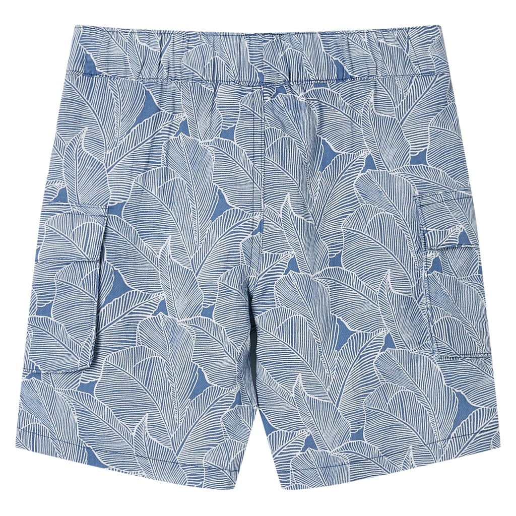 Vidaxl Short pour enfants avec trekord 116 bleu foncé
