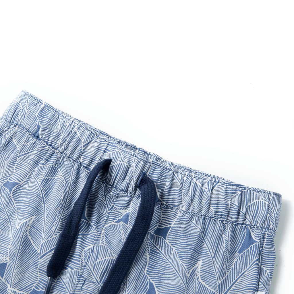 Vidaxl Short pour enfants avec trekord 140 bleu foncé