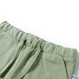 Short pour enfants Vidaxl avec Trekkoord 92 Lichtkaki - afbeelding 3