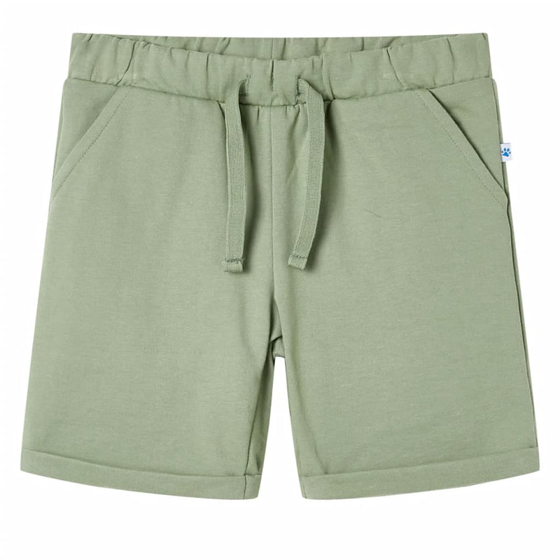 Short pour enfants Vidaxl avec Trekkoord 116 Lichtkaki