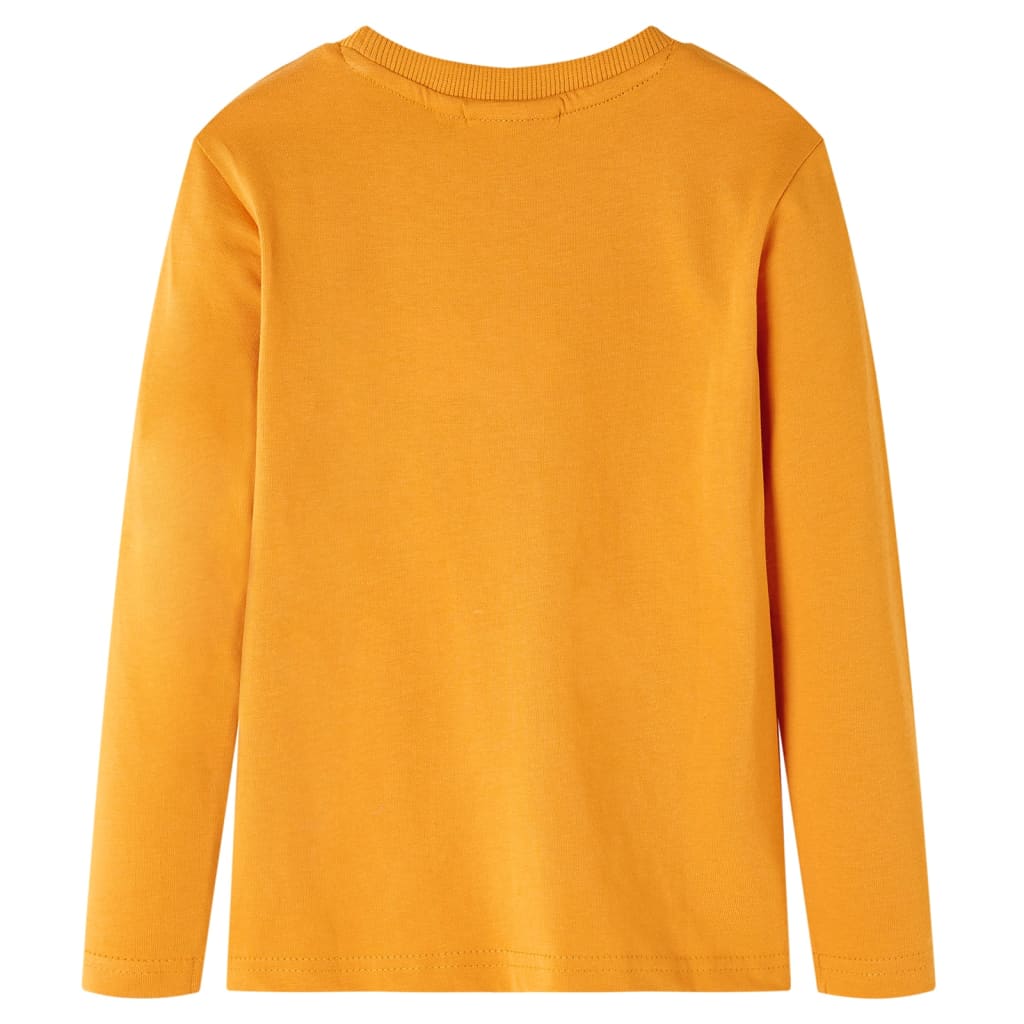 Vidaxl Children's Shirt à manches longues 116 Ochère -colored