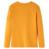 Vidaxl Child's Shirt à manches longues 140 Ochère -colored