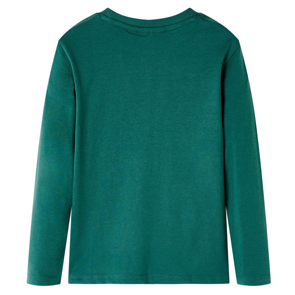 Vidaxl Child's Shirt à manches longues 128 vert