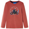 Vidaxl Child's Shirt à manches longues 92 Henné brillante