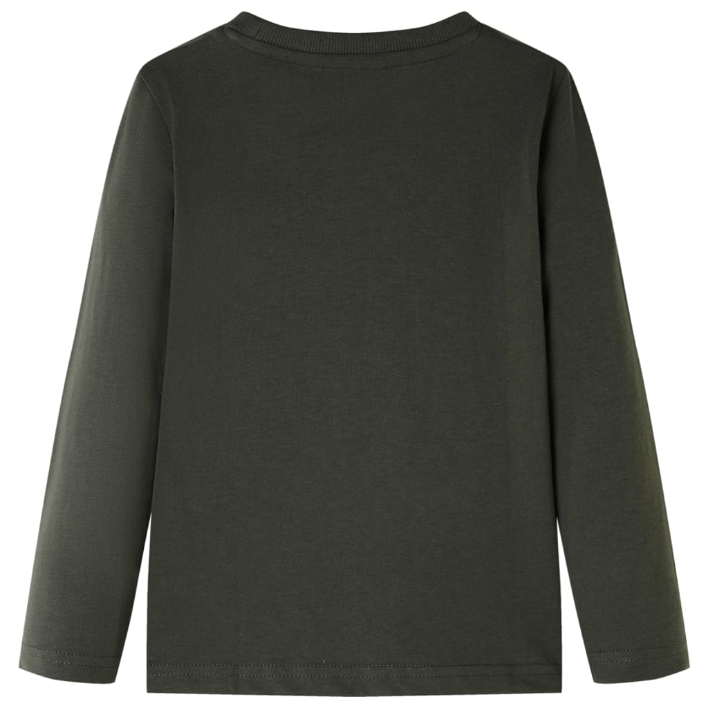 Vidaxl Child's Shirt à manches longues 92 Kakikientig
