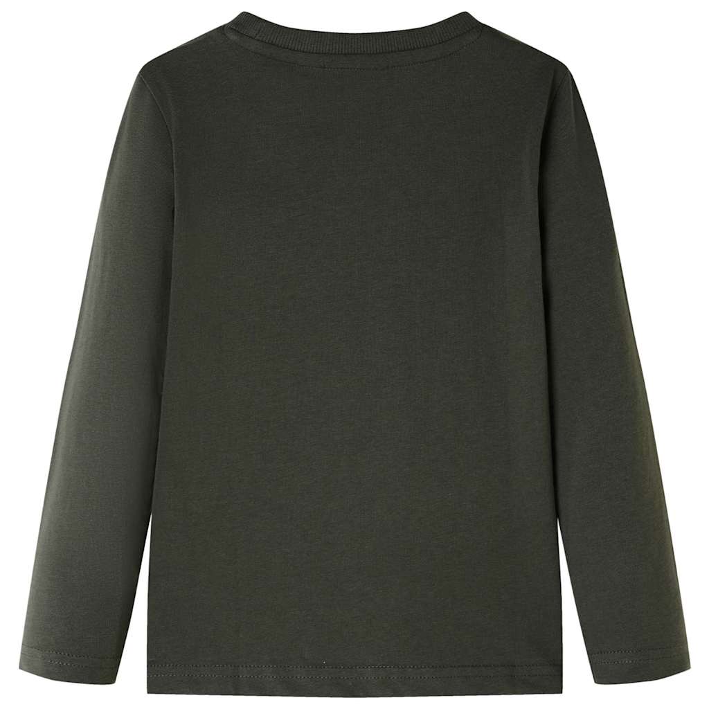 Vidaxl Child's Shirt à manches longues 116 Kakikientig