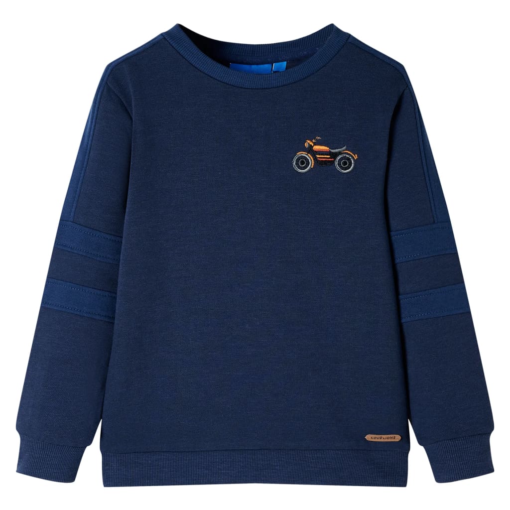 Vidaxl Pull pour enfants 92 Bleu marine mixte