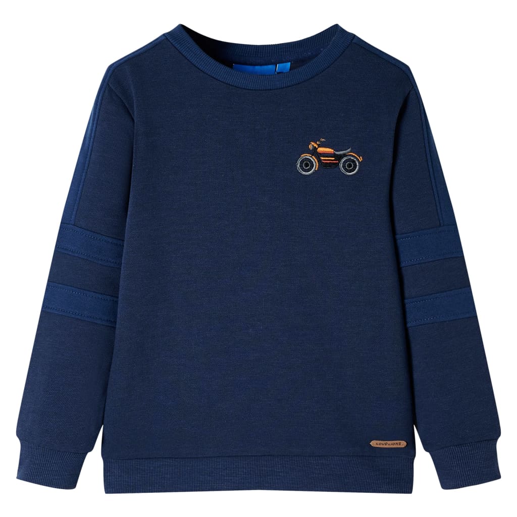 Pull pour enfants Vidaxl 140 bleu marine mixte