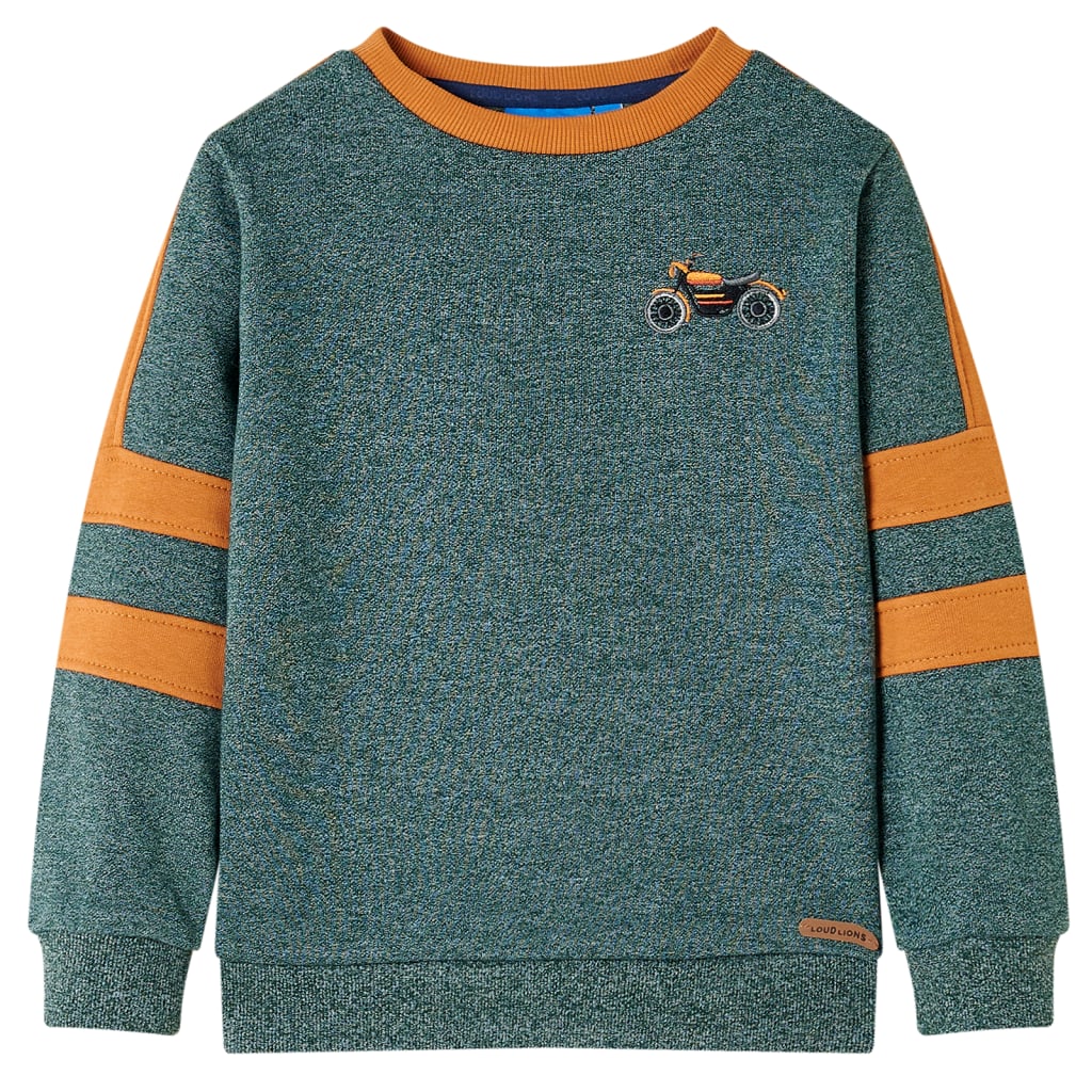 Vidaxl Pull pour enfants 104 vert foncé mixte