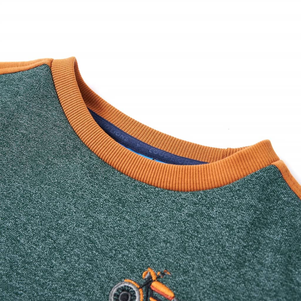 Vidaxl Pull pour enfants 140 vert foncé mixte