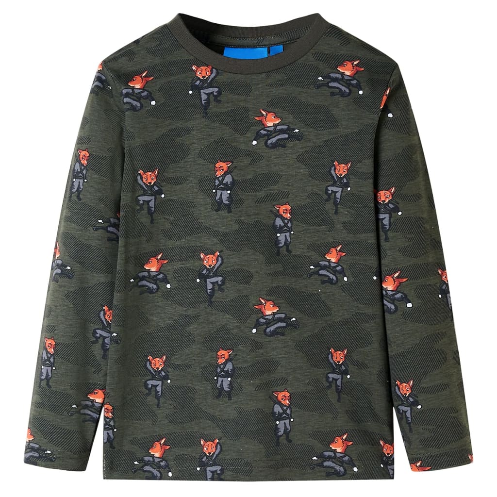 Vidaxl Pyjama pour enfants à manches longues 104 Kakikientig