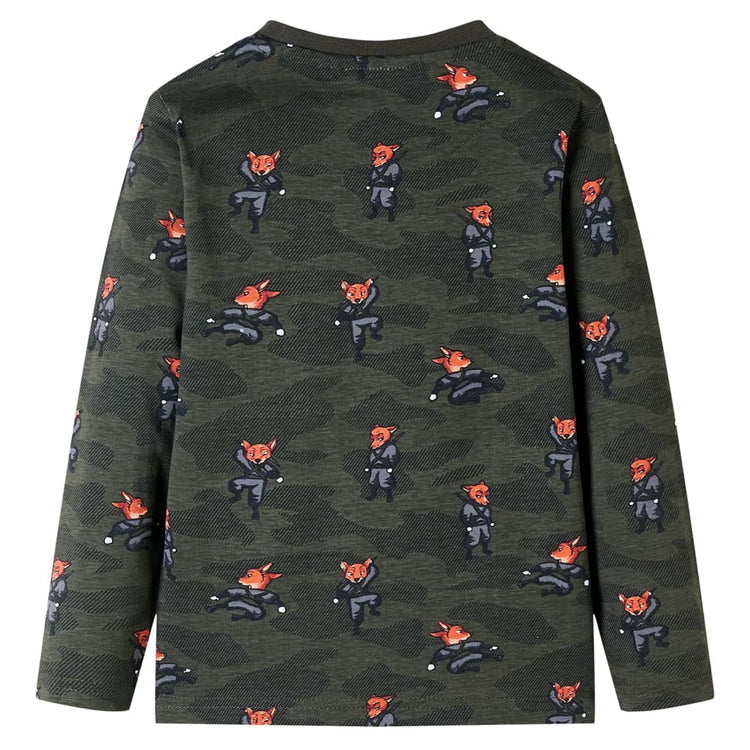 Vidaxl Pyjama pour enfants à manches longues 104 Kakikientig