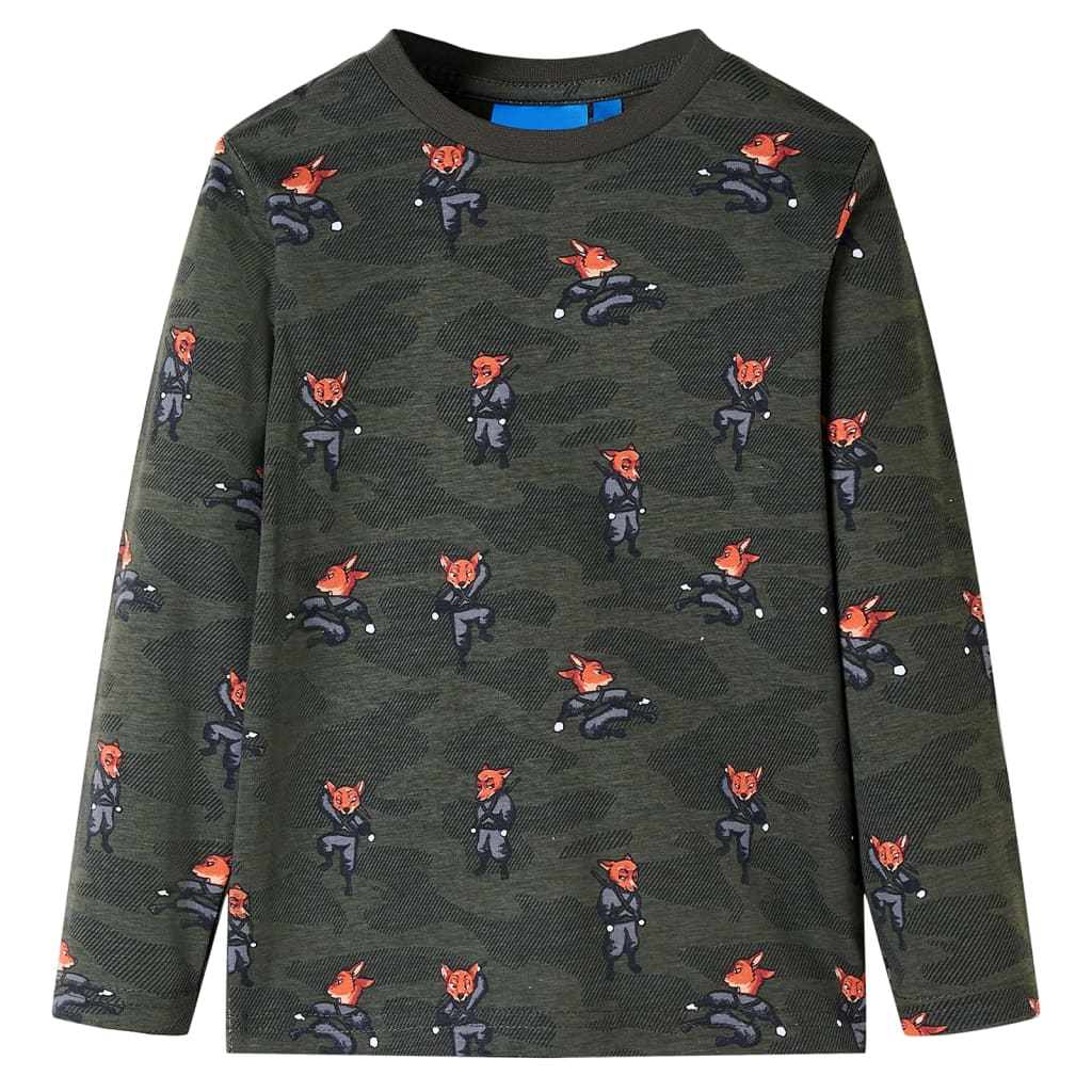 Vidaxl Pyjama pour enfants à manches longues 140 Kakikientig