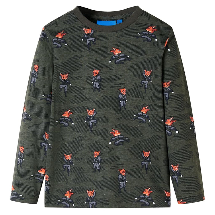 Vidaxl Pyjama pour enfants à manches longues 140 Kakikientig