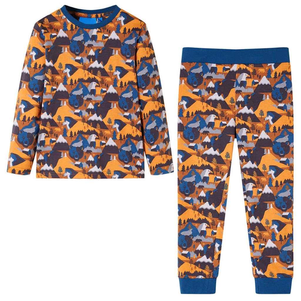 Vidaxl Pyjama pour enfants avec des manches longues 92 CONGAC COLORED