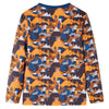 Vidaxl Pyjamas pour enfants avec manches longues 104 colored cognac