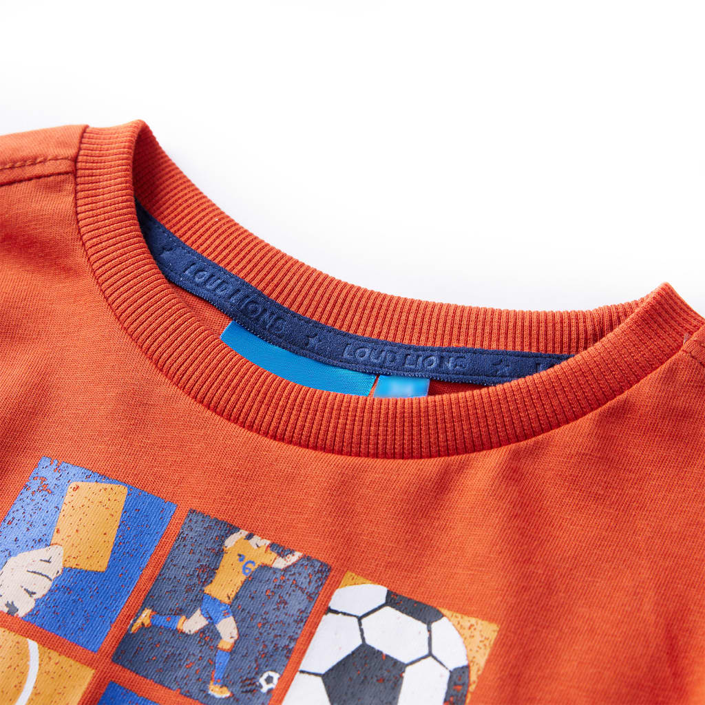 Vidaxl Child's Shirt à manches longues 92 Orange