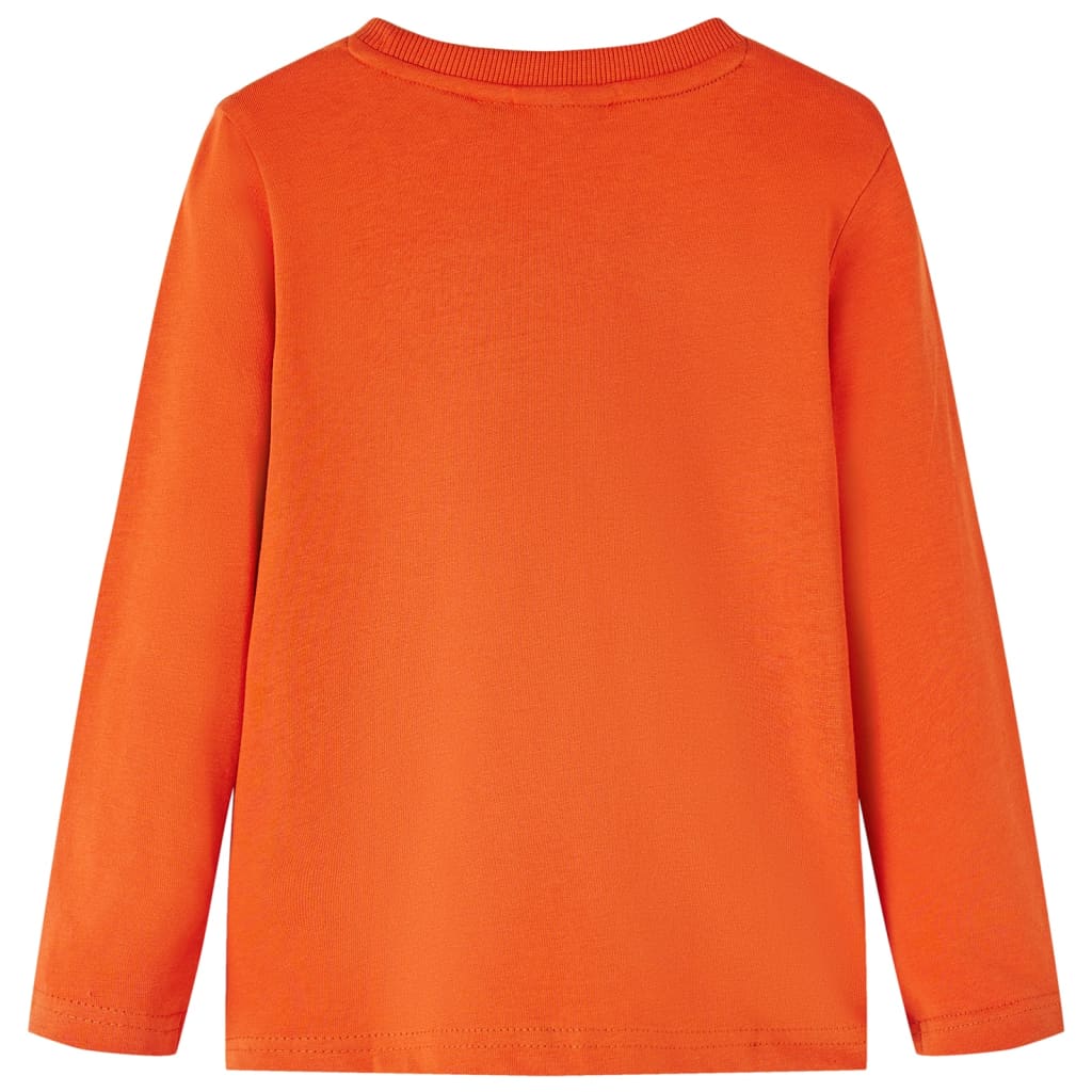 Vidaxl Child's Shirt à manches longues 116 orange
