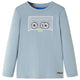 Vidaxl Child's Shirt à manches longues 92 bleu clair