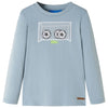 Vidaxl Child's Shirt à manches longues 104 bleu clair
