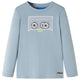 Vidaxl Child's Shirt à manches longues 104 bleu clair