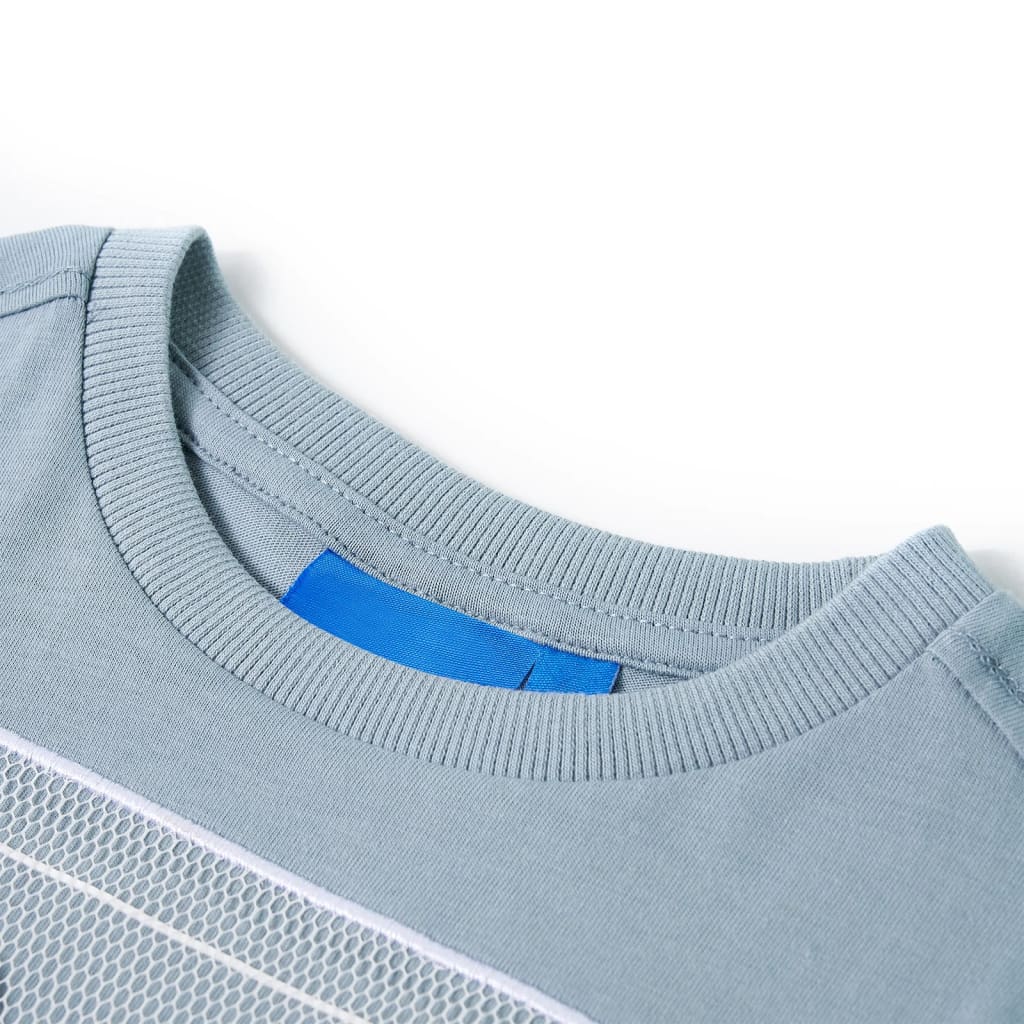 Vidaxl Child's Shirt à manches longues 104 bleu clair