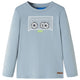 Vidaxl Child's Shirt à manches longues 116 bleu clair