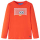 Vidaxl Children's Shirt à manches longues 104 orange vif