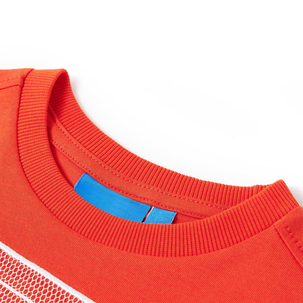 Vidaxl Children's Shirt à manches longues 104 orange vif