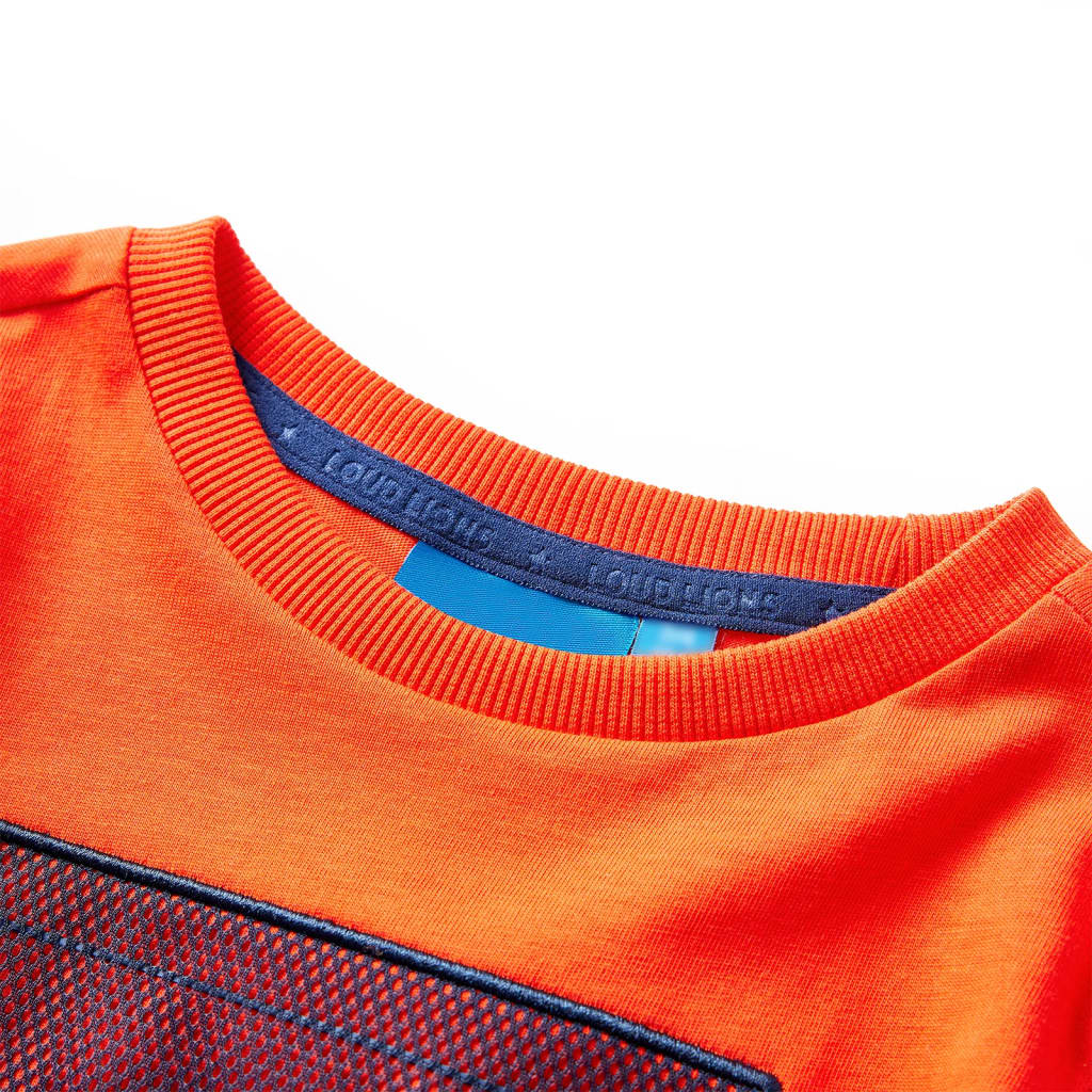 Vidaxl Child's Shirt with Long Mancheves 92 Feloranje