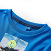 Vidaxl Child's Shirt à manches longues 116 Cobalt Blue