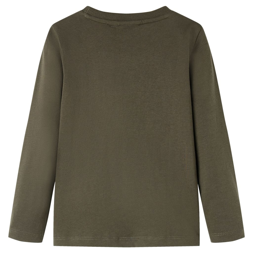 Vidaxl Child's Shirt à manches longues 92 Kakikientig