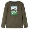 Vidaxl Child's Shirt à manches longues 116 Kakikientig