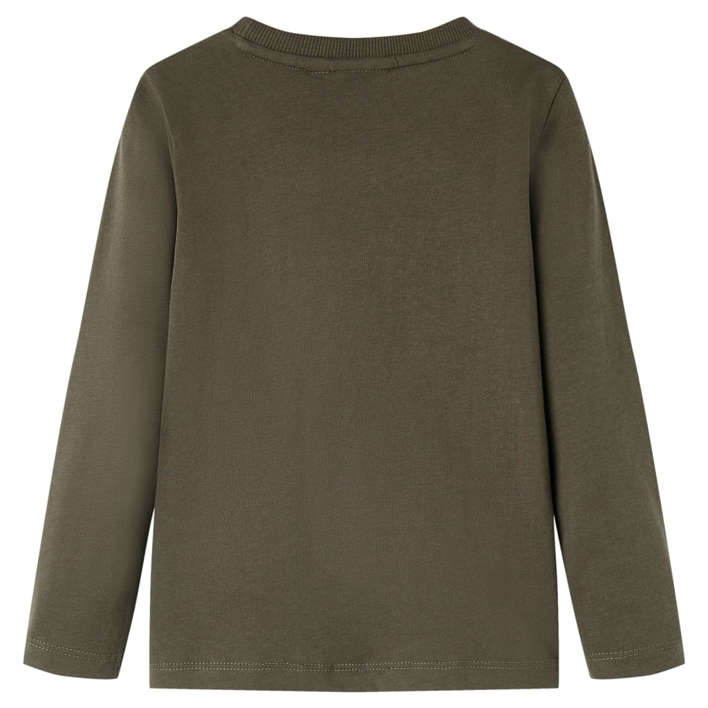 Vidaxl Child's Shirt à manches longues 116 Kakikientig