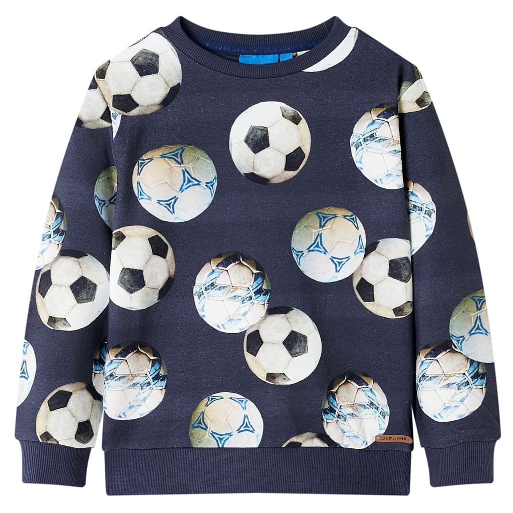 Pull pour enfants Vidaxl 116 bleu marine