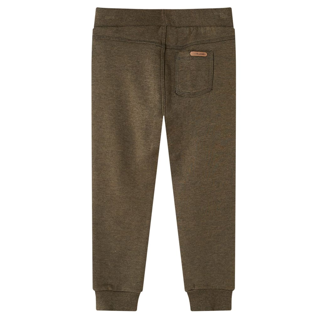Vidaxl pantalon de jogging pour enfants 92 kakikentig mixte