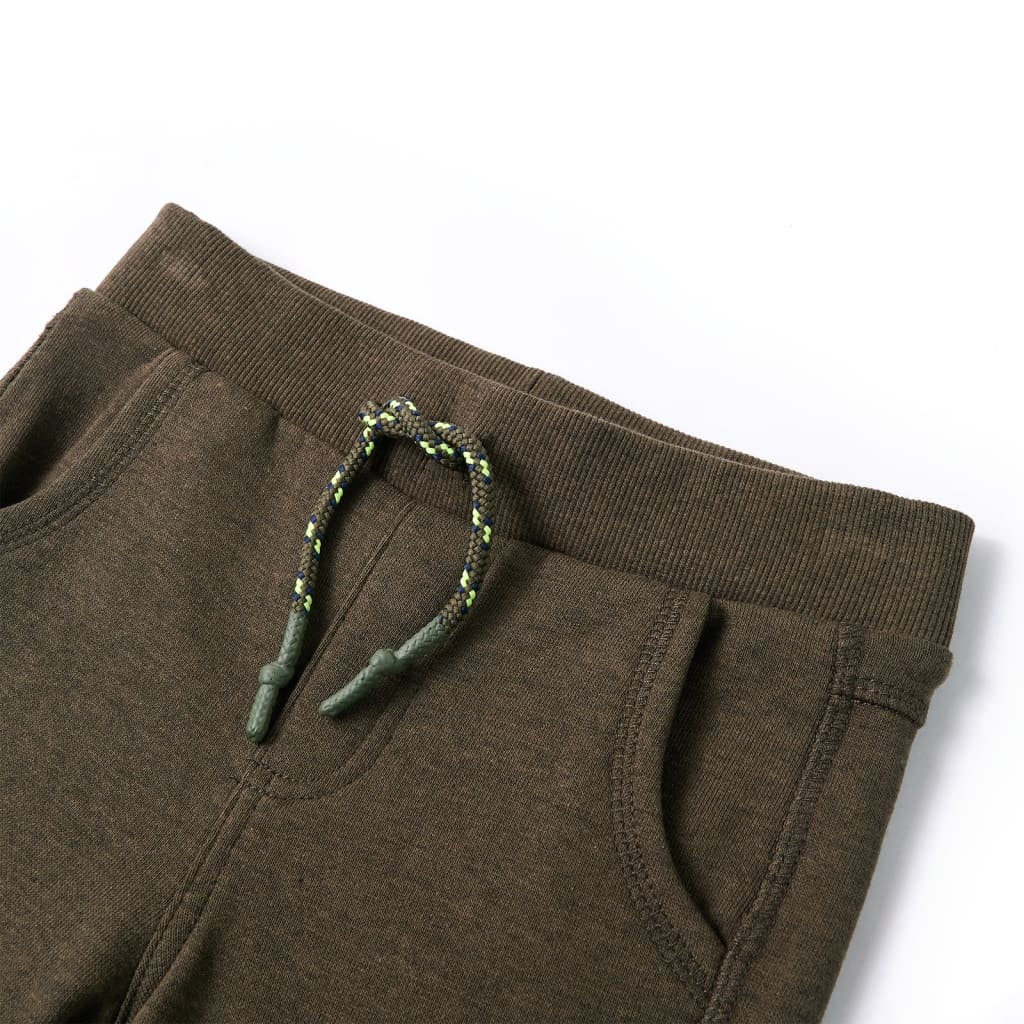 Vidaxl pantalon de jogging pour enfants 104 kakikentig mixte