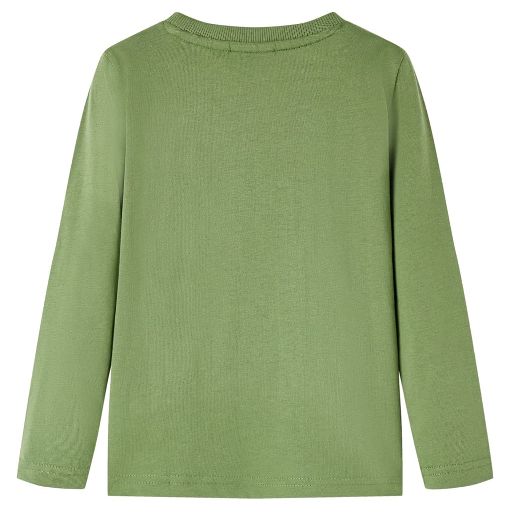 Vidaxl Children's Shirt avec manches longues 116 Light -loft -Colored