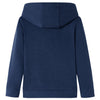 Pull pour enfants Vidaxl avec capuche 104 bleu marine mixte et orange
