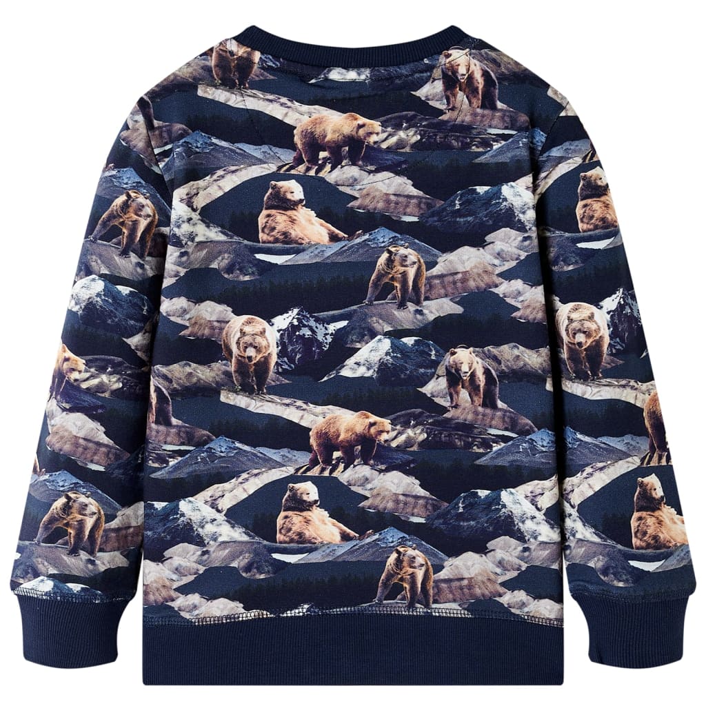 Vidaxl Pull pour enfants 104 bleu marine