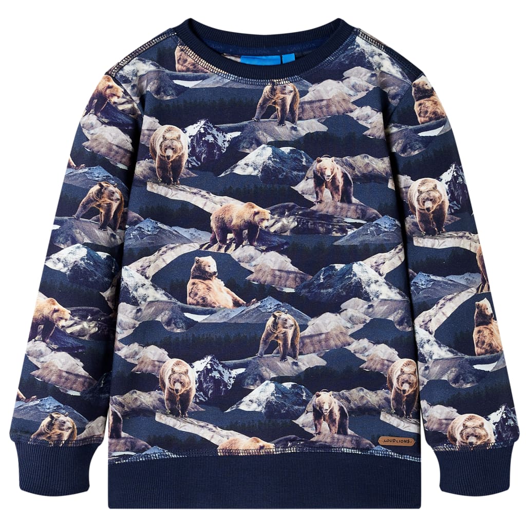 Pull pour enfants Vidaxl 140 bleu marine