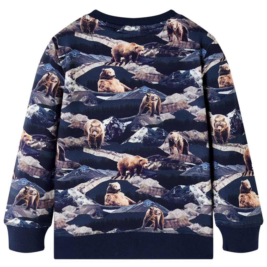 Pull pour enfants Vidaxl 140 bleu marine