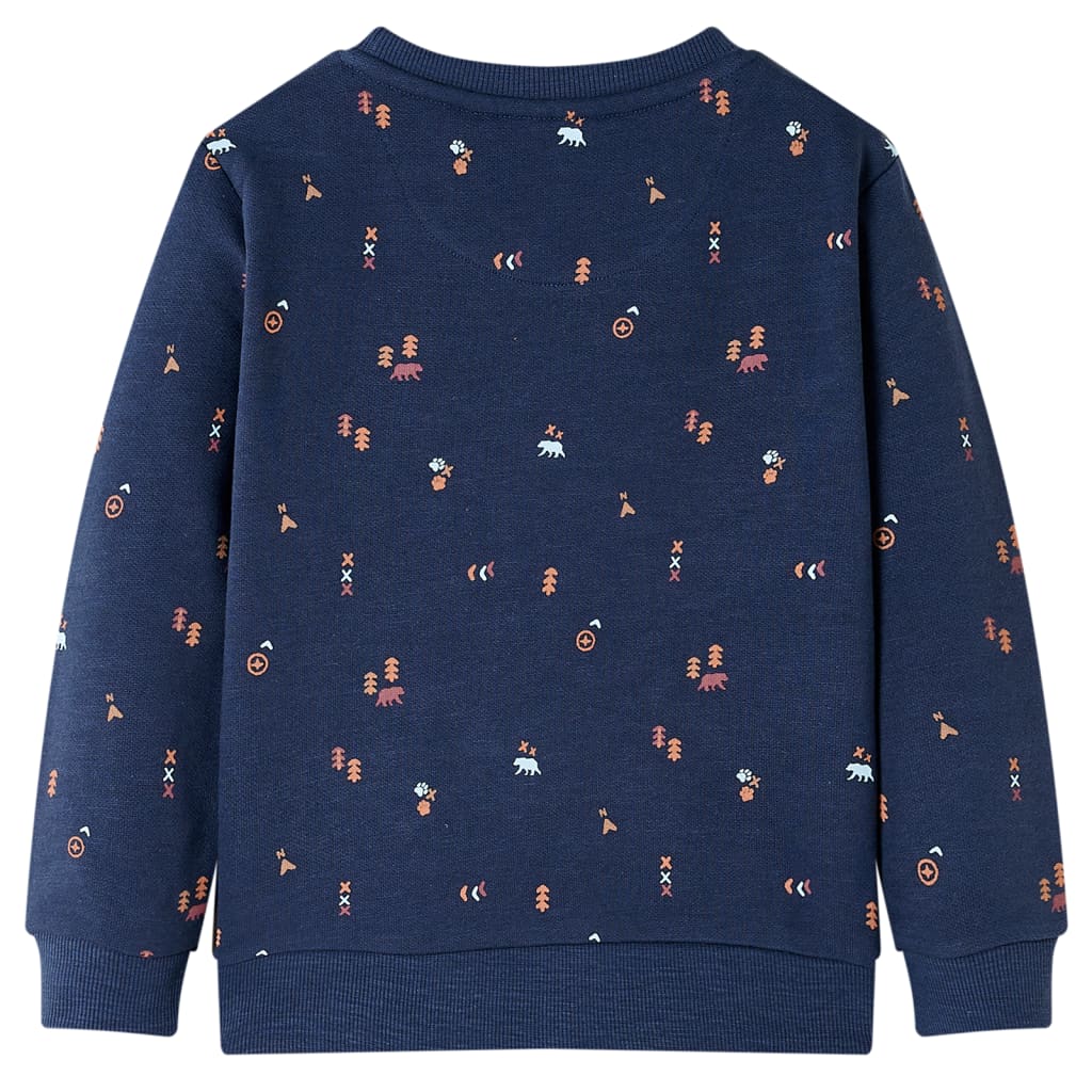 Vidaxl Pull pour enfants 92 Bleu marine mixte