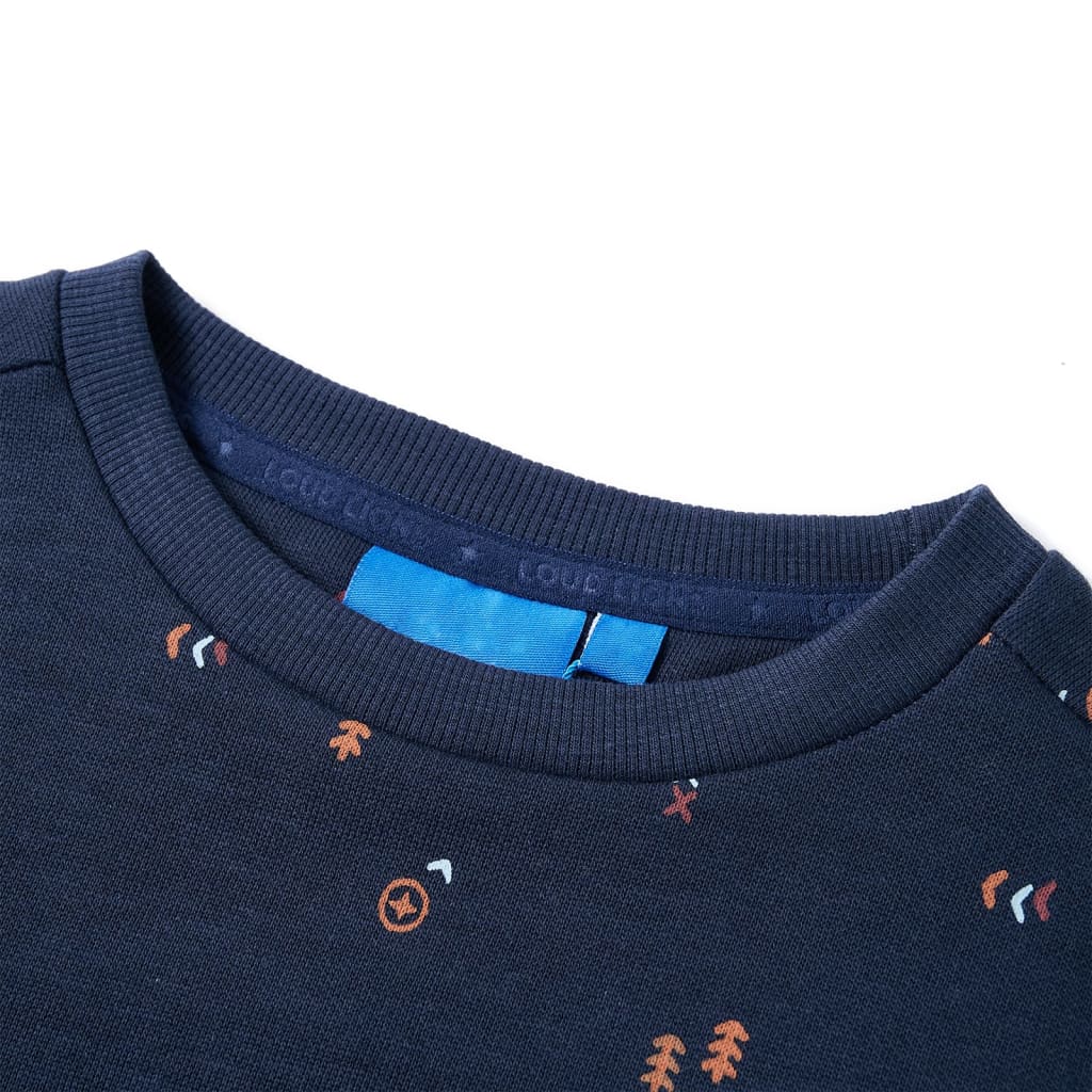 Vidaxl Pull pour enfants 92 Bleu marine mixte