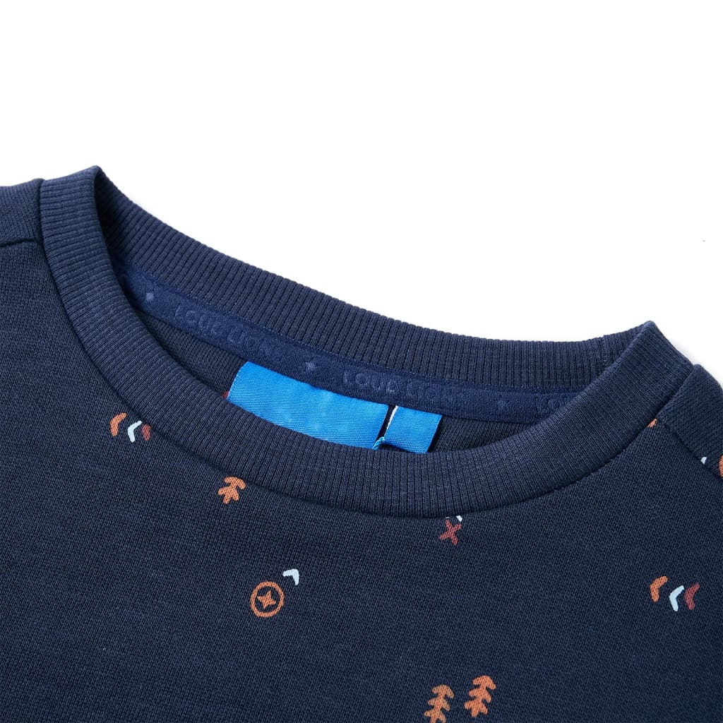 Pull pour enfants Vidaxl 140 bleu marine mixte